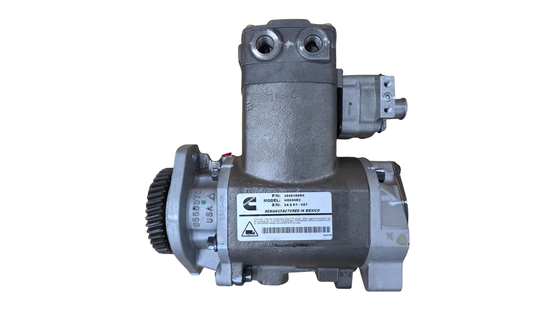 Buy 3558189RX - Genuine Cummins Air Compressor - wisentpartscenter.com