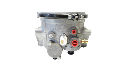 Bendix K091834 AD-9SI 12V air dryer close-up port side view