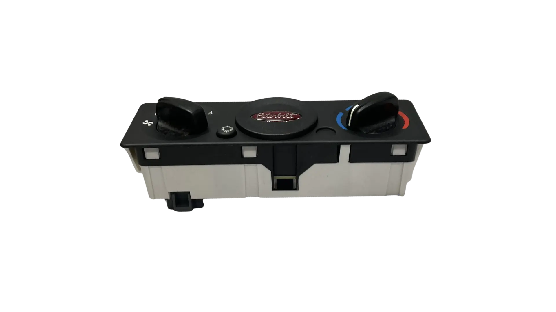 Peterbilt Q21-1122 sleeper HVAC control assembly front angle view