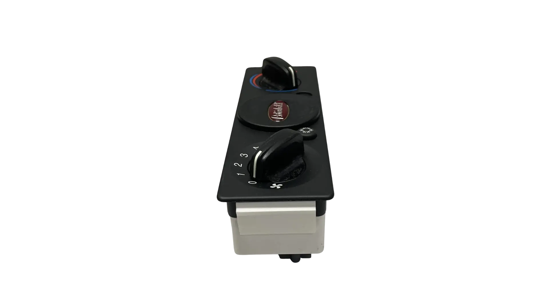 Peterbilt Q21-1122 sleeper HVAC control assembly left side angle view
