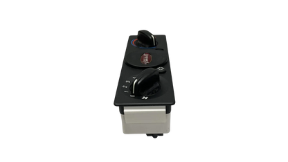 Peterbilt Q21-1122 sleeper HVAC control assembly left side angle view