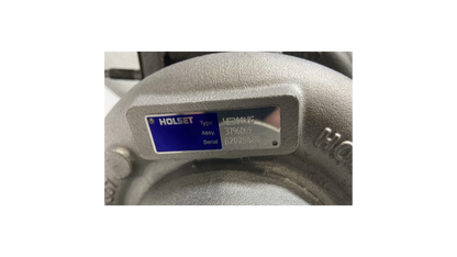 Cummins 3796069 VGT turbocharger tag close-up