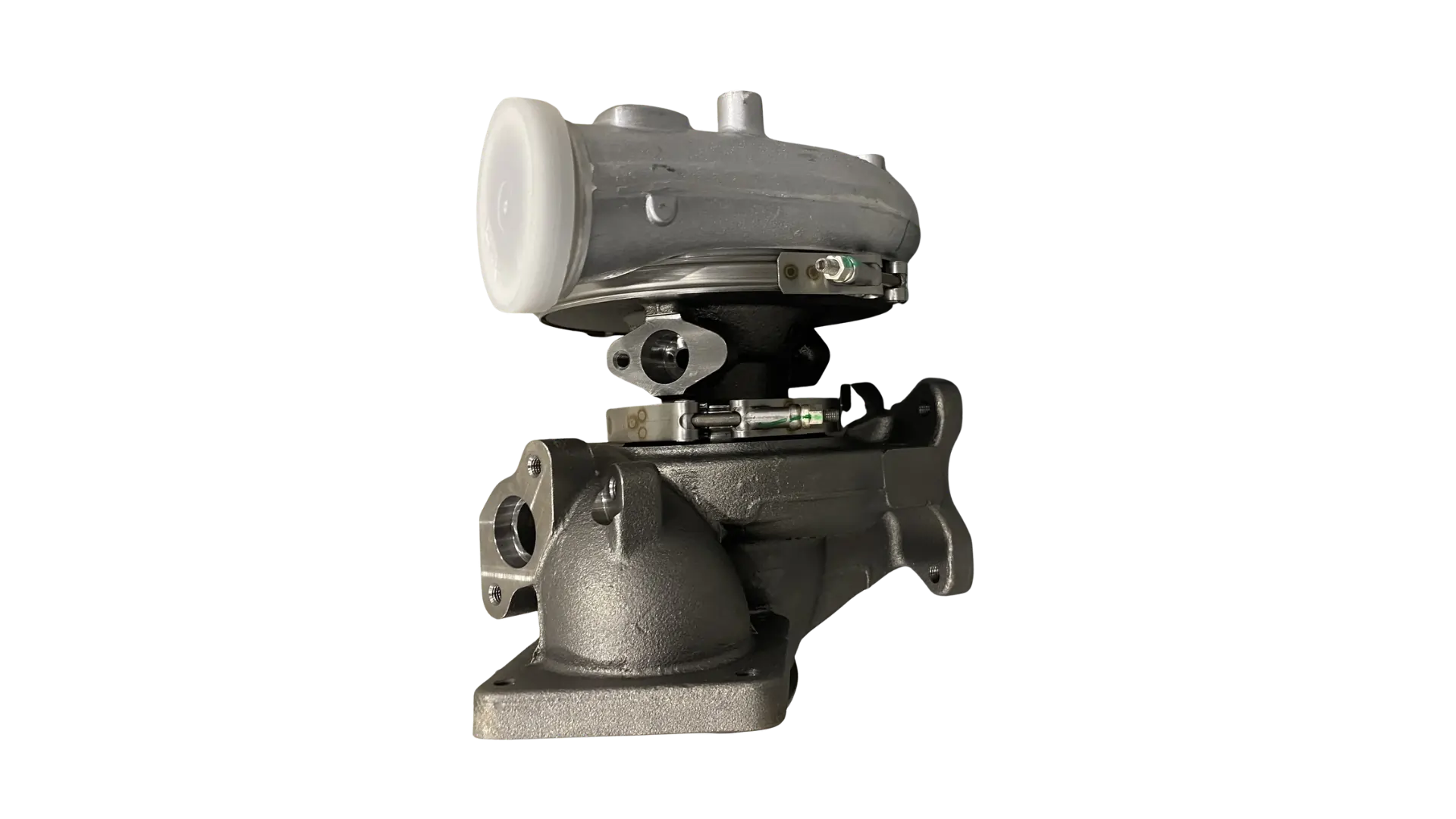 John Deere DZ103624 turbocharger front angle view
