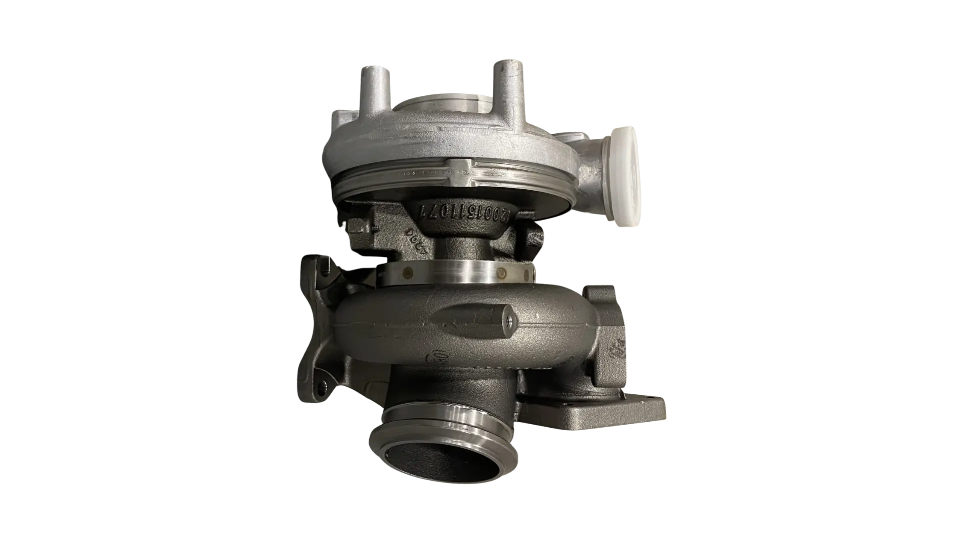 John Deere DZ103624 turbocharger side view