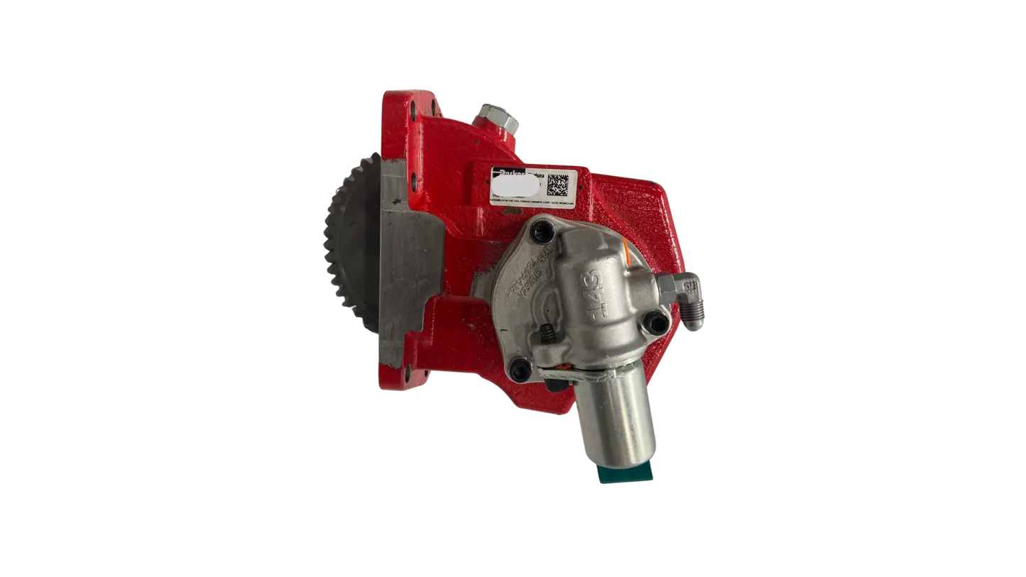 Parker Chelsea 281GMFJP-B5SD power take off PTO rear angle view