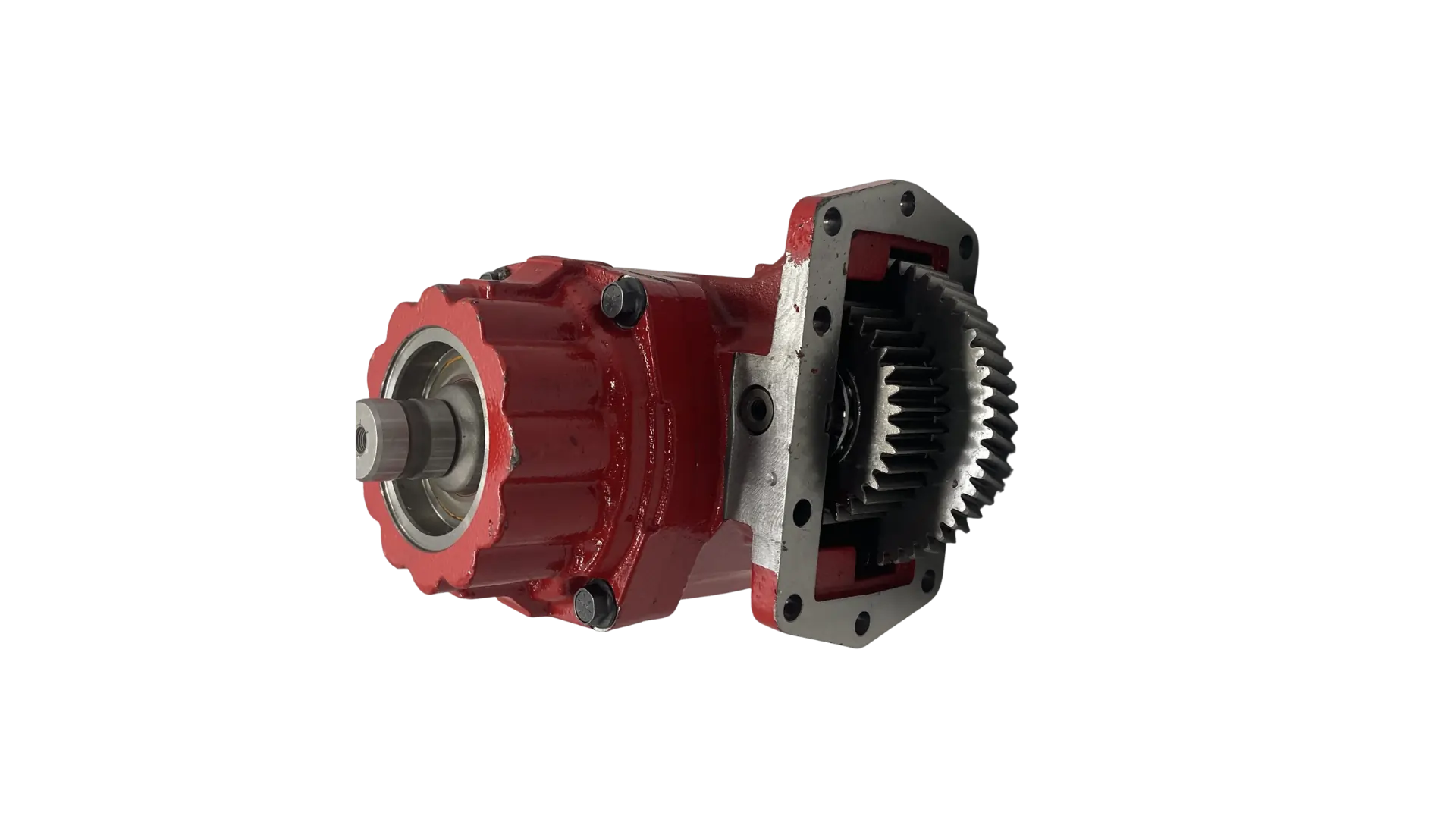 Parker Chelsea 281GMFJP-B5SD power take off PTO mounting side view
