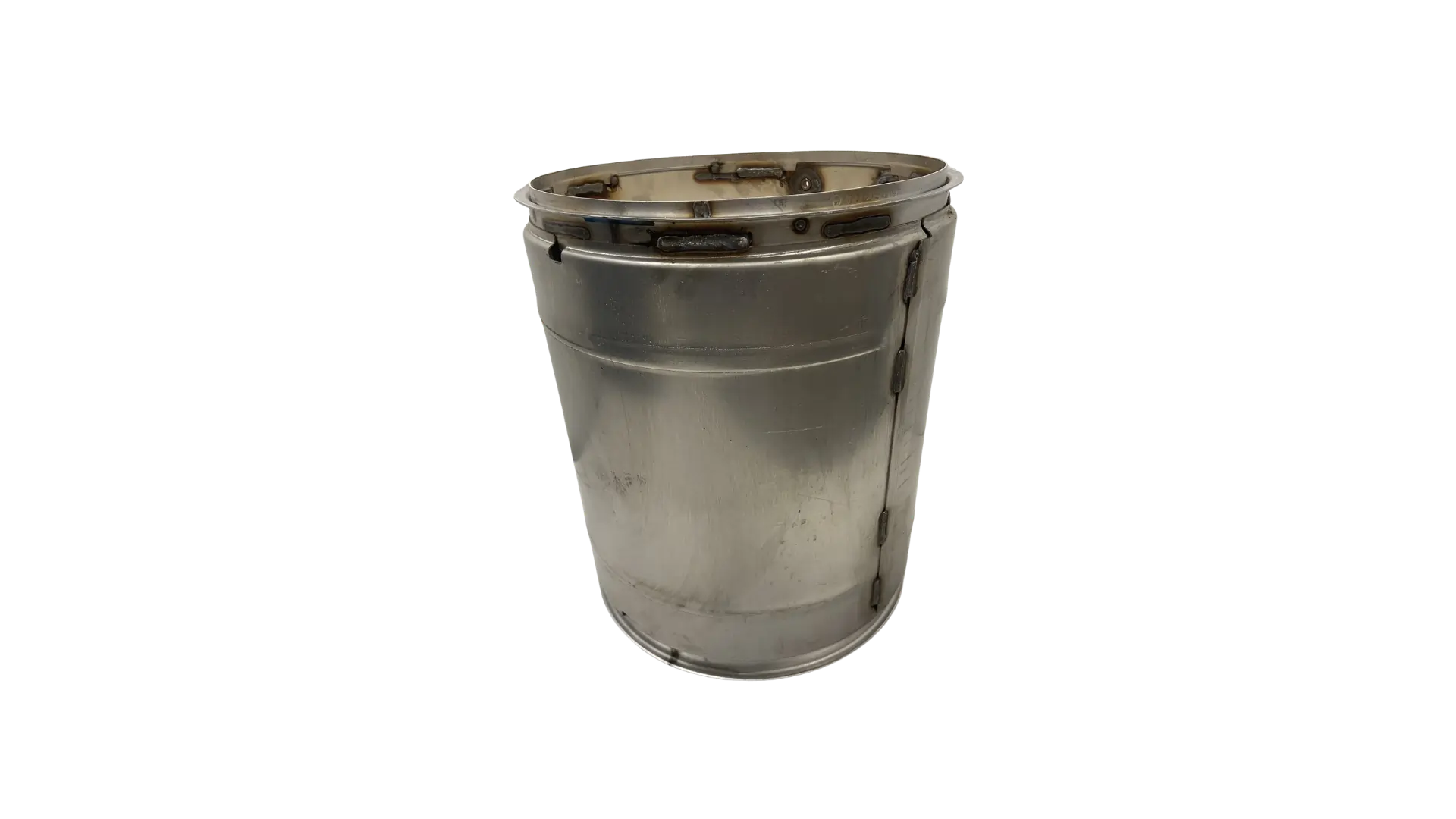 Cummins 5289769 diesel particulate filter DPF rear view
