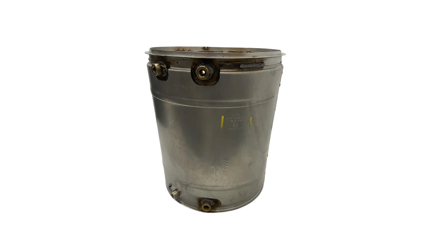 Cummins 5289769 diesel particulate filter DPF front view