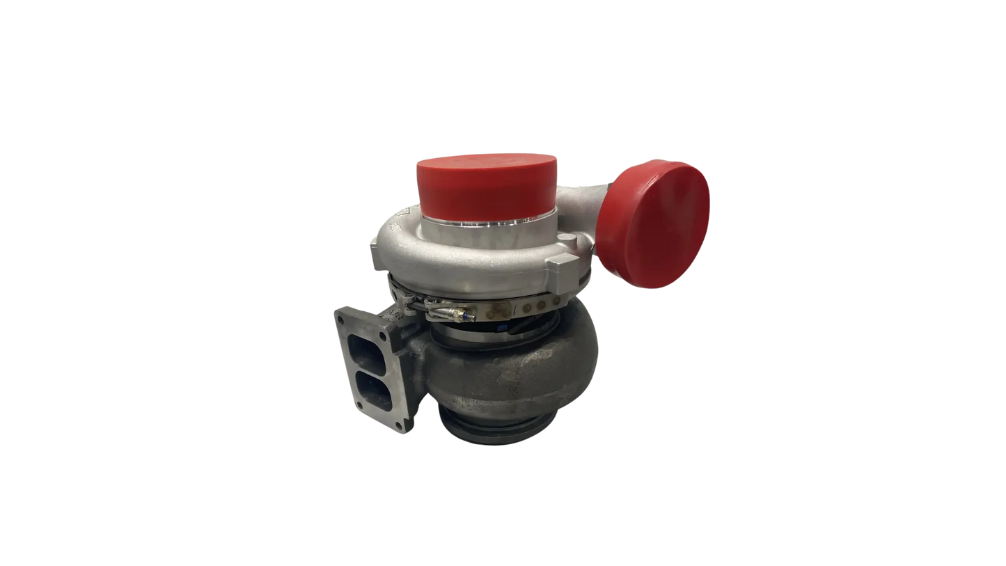 Detroit Diesel 23518588 turbocharger front angle view