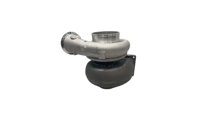 Detroit Diesel 23518588 turbocharger side profile view