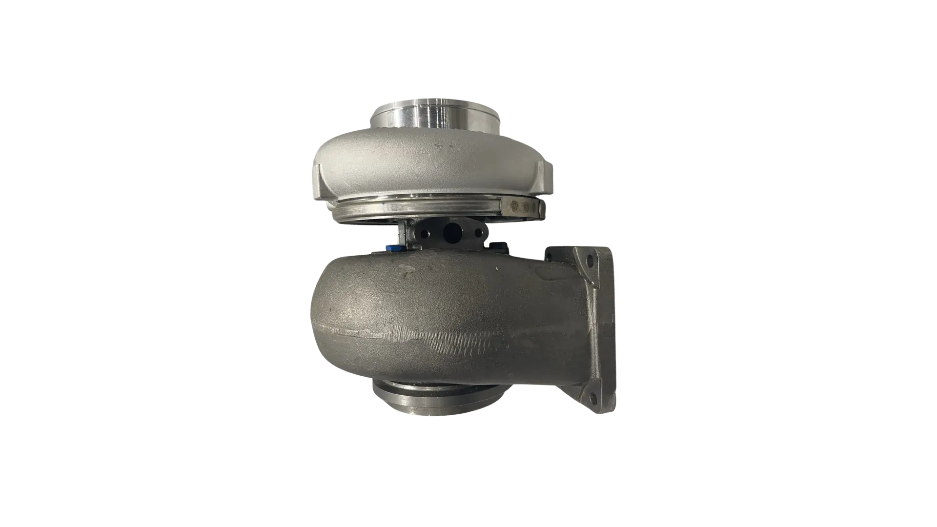 Detroit Diesel 23518588 turbocharger rear side view