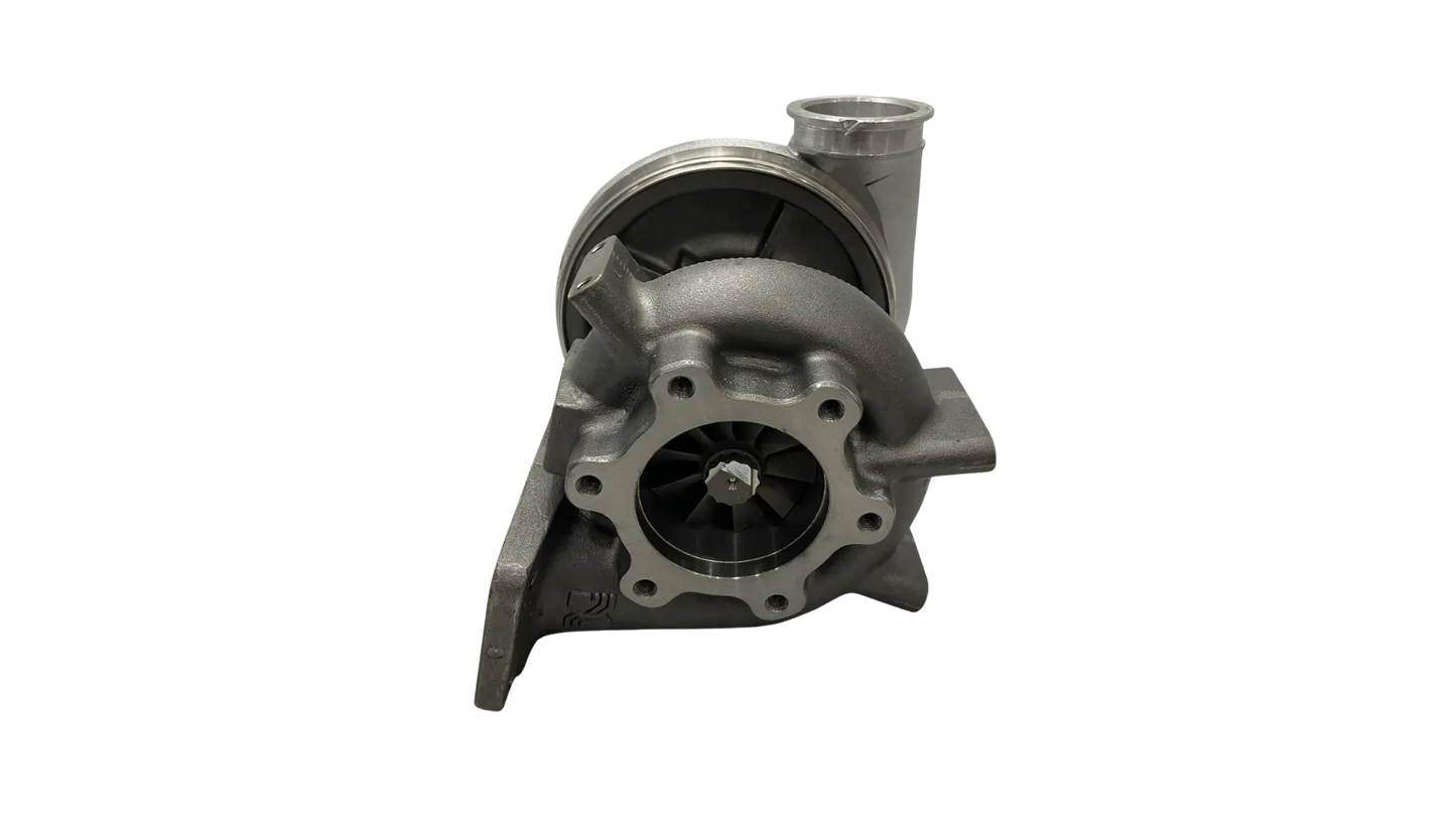 BorgWarner turbocharger S410 compressor housing view