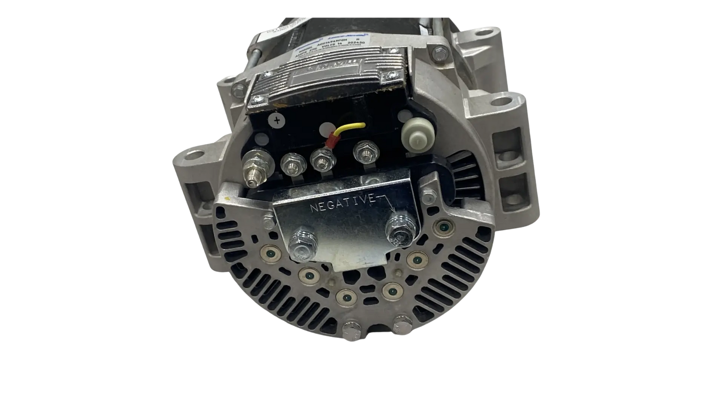 Leece Neville 4949PGH 14V 270A alternator terminal side view