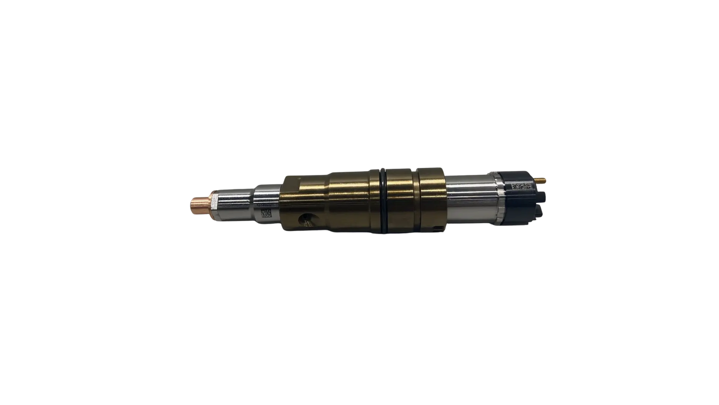 Cummins fuel injector side profile view