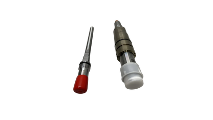 Cummins 2897320 fuel injector and nozzle opposite angle view
