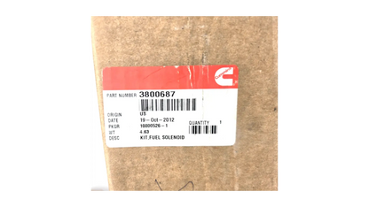 3800687 - Fuel Shutoff Solenoid For Cummins B Series