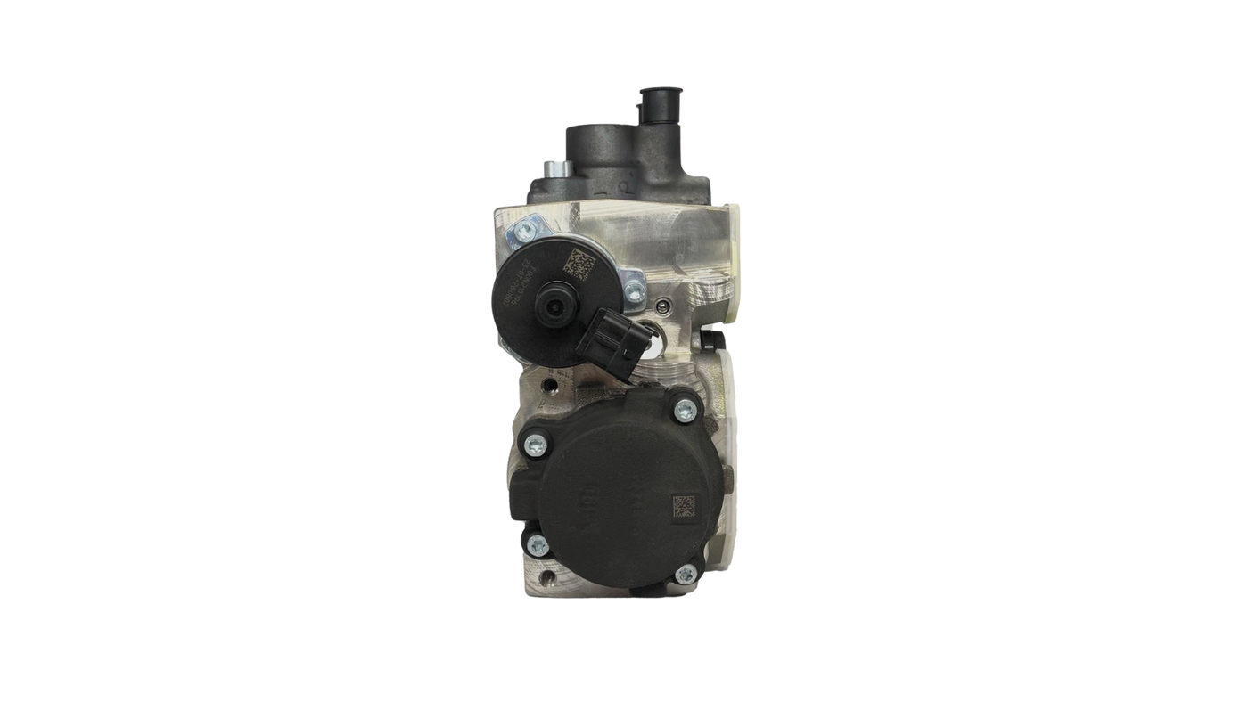Buy Genuine Detroit Diesel High Pressure Fuel Pump DD15/DD16 connector side view - wisentpartscenter.com