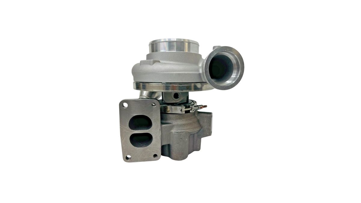 Buy Genuine Detroit Diesel Turbocharger for DD13 inlet side view - wisentpartscenter.com