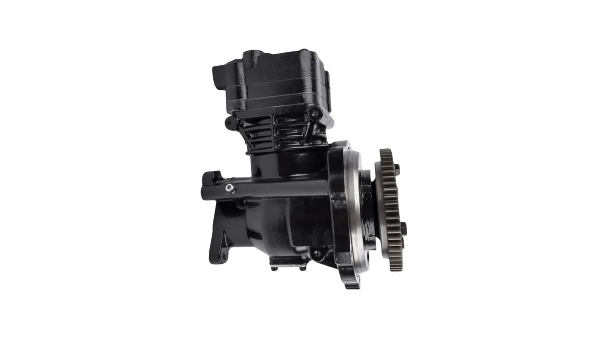 Buy Genuine Detroit Diesel Air Compressor Series 60 14.0L side view - wisentpartscenter.com