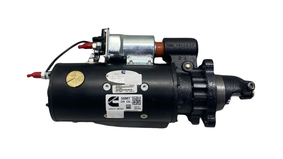 Buy 3651891 - Genuine Cummins 24V Starter Motor - wisentpartscenter.com