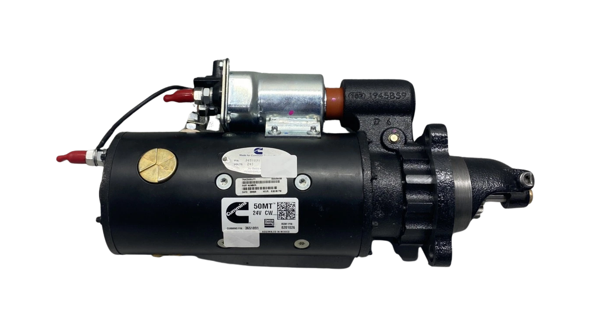 Buy 3651891 - Genuine Cummins 24V Starter Motor - wisentpartscenter.com