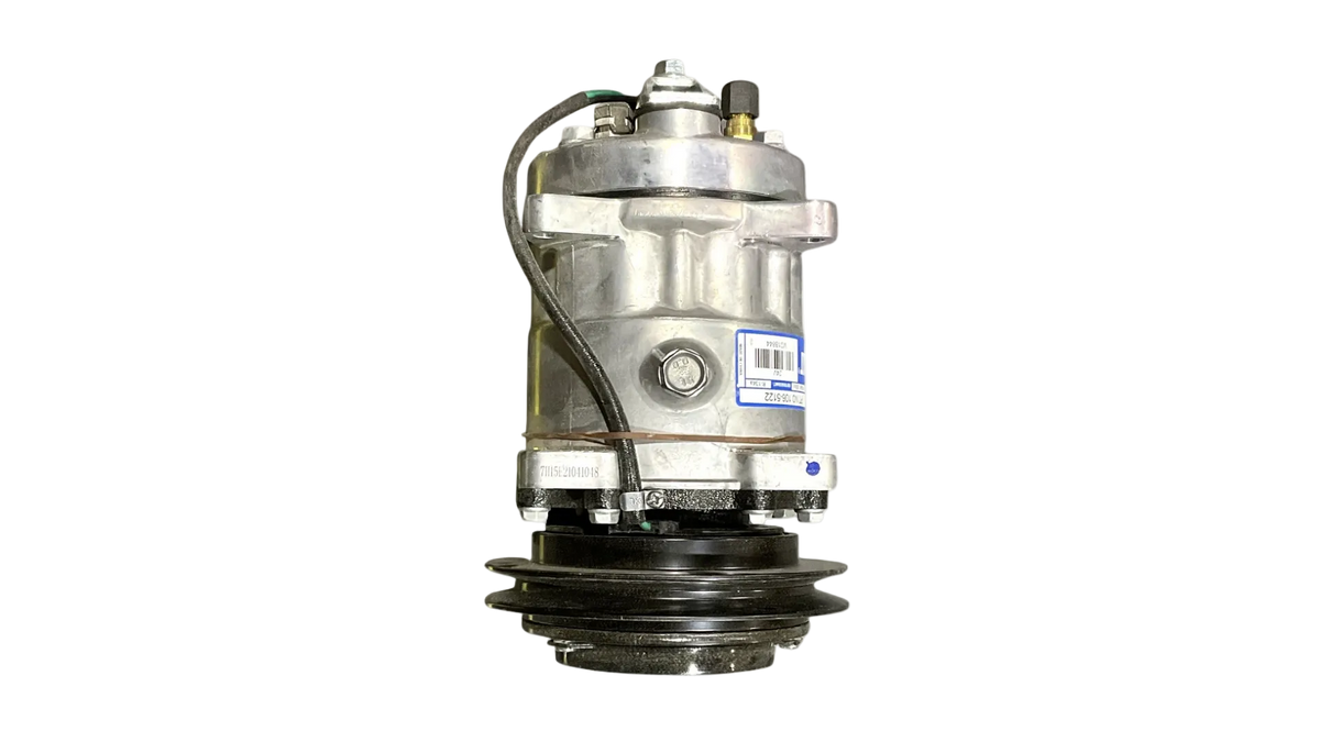 3E-1909 - Genuine CAT A/C Compressor w/Clutch 24V - 2 - wisentpartscenter.com