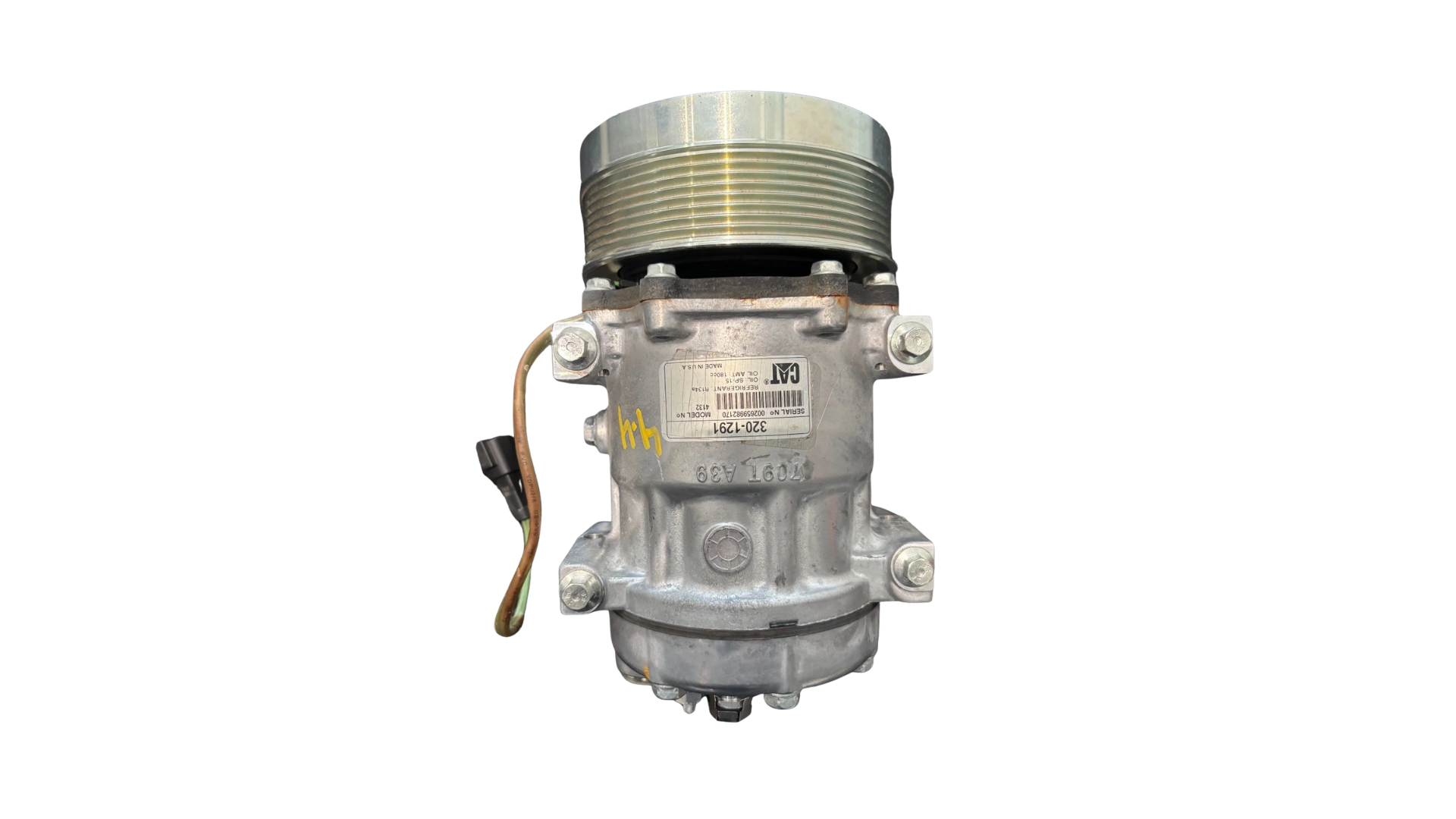 Buy 320-1291 - Genuine CAT A/C Compressor 24V - wisentpartscenter.com