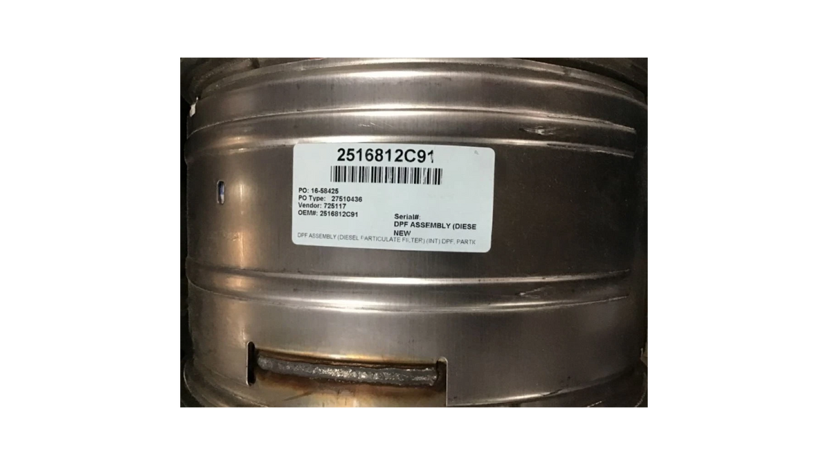 2516812C91 - Genuine International (DPF) Diesel Particulate Filter - 1 - wisentpartscenter.com